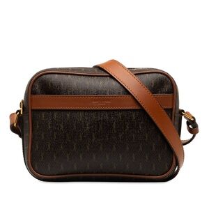 Authenticated Saint Laurent Le Monogramme Camera Bag Brown